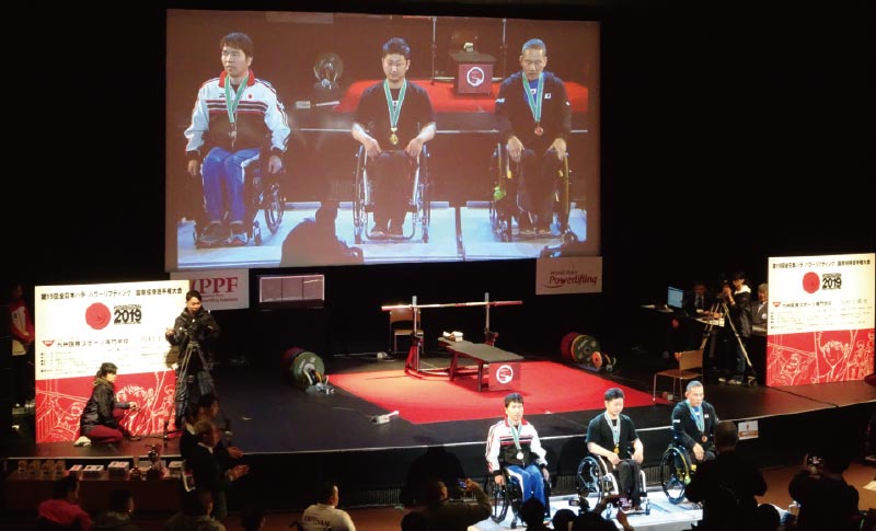 The 19th Japan National Para Powerlifting Competition